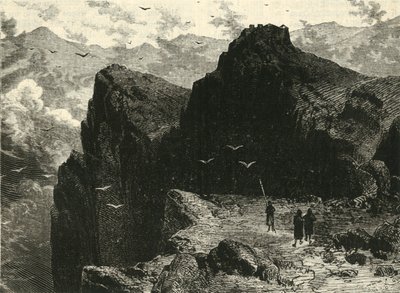 Horská scéna v Epiru, 1890. od Unbekannt
