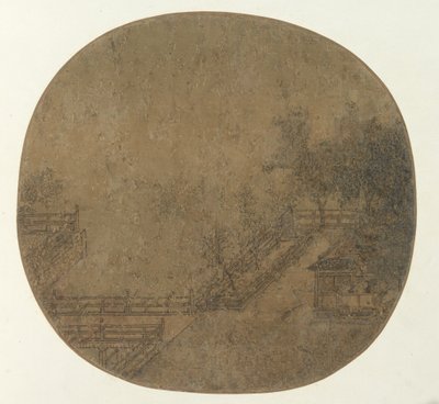 Horská terasa a pavilon, 960-1279. od Unbekannt