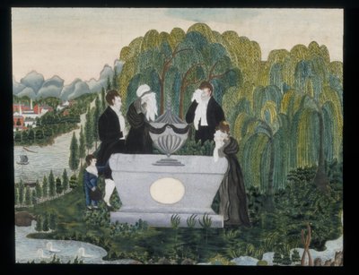 Smuteční obrázek, ca. 1810. od Unbekannt