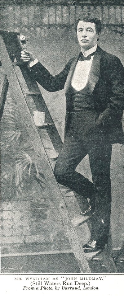 Pan Charles Wyndham, kolem 90. let 19. století od Unbekannt