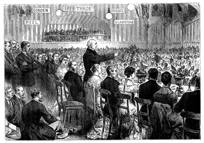 Pan Gladstone v Leedsu, konec 19. století od Unbekannt