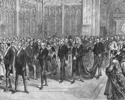 První premiéra pana Gladstonea: Zasedání parlamentu v letech 1868-1874, 1901. od Unbekannt