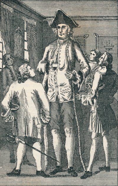 Britský obr Henry Blacker, c1750, 1894 od Unbekannt