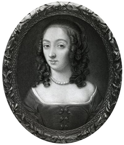 Paní Claypole Elizabeth Cromwell, druhá dcera Olivera Cromwella, 17. století, 1899. od Unbekannt