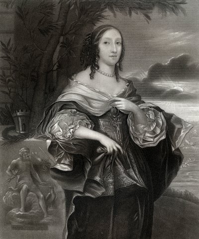 Paní Claypole Elizabeth Cromwell, druhá dcera Olivera Cromwella, 17. století, 1899 od Unbekannt