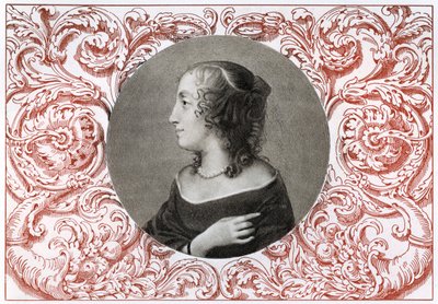 Paní Claypole Elizabeth Cromwell, druhá dcera Olivera Cromwella, 17. století, 1899. od Unbekannt