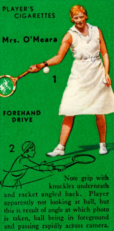 Paní OMeara - Forehand Drive, c1935. od Unbekannt