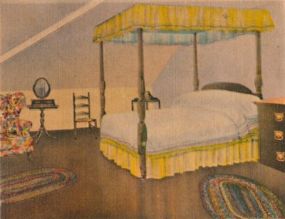 Ložnice paní Washingtonové, 1946 od Unbekannt