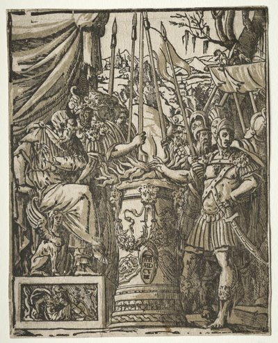 Mucius Scaevola, 1608. od Unbekannt