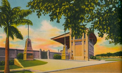 Městský stadion, Barranquilla, c1940 od Unbekannt