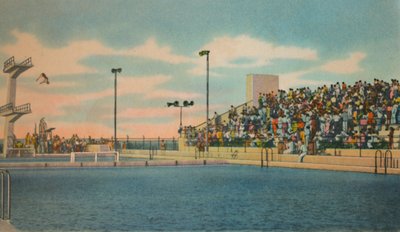 Městské koupaliště, Barranquilla, c1940 od Unbekannt