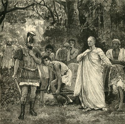 Vražda Cicera, 1890. od Unbekannt