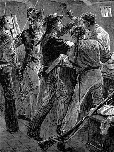 Vzpoura posádky Bounty, 1789 konec 19. století od Unbekannt