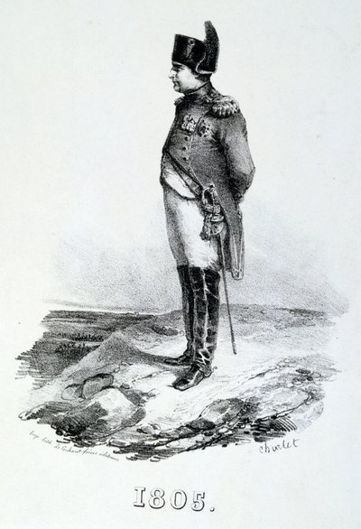 Napoleon 1., 1805, 19. stol od Unbekannt