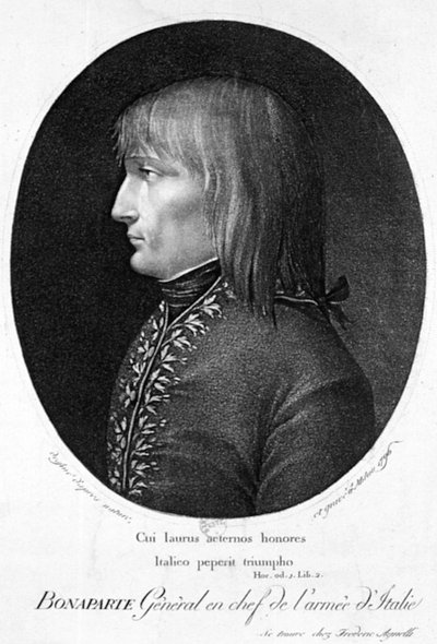 Napoleon Bonaparte, 19. století od Unbekannt