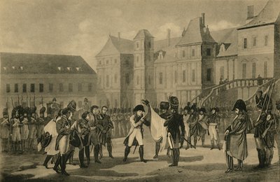 Napoleonův odjezd z Fontainebleau, 20. dubna 1814, 1921. od Unbekannt