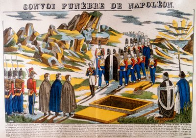 Napoleonův pohřební průvod, Svatá Helena, 1821 1826 od Unbekannt
