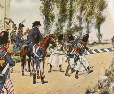 Napoleonova vojska během války proti Rakousku, říjen 1805, 1936. od Unbekannt
