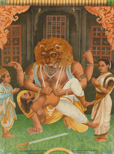 Narasimha, 1886. od Unbekannt