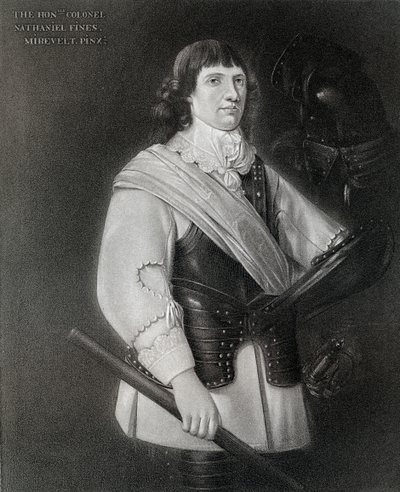 Nathaniel Fiennes, c1608-1669, anglický politik, 17. století, 1899 od Unbekannt