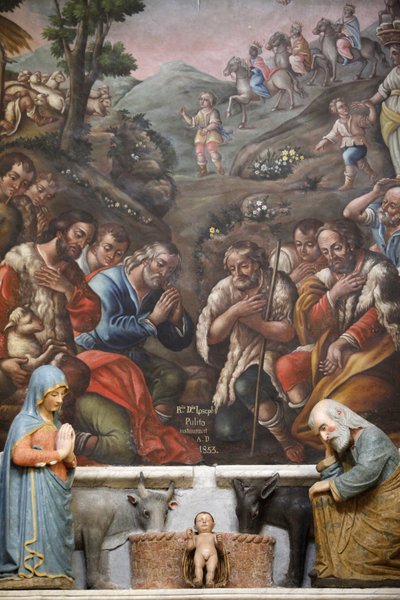 Betlém v bazilice San Martino, Martina Franca, Apulie, Martina Franca, Itálie od Unbekannt