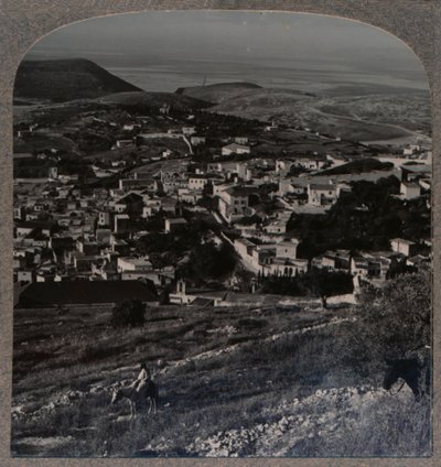 Nazaret a hora srážek, c1900 od Unbekannt