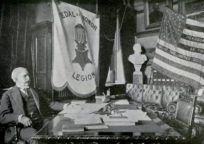 Nelson A Miles, generál americké armády, ve svém velitelství, 1898 od Unbekannt