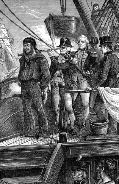 Nelson a signál, bitva u Kodaně, 1801 od Unbekannt