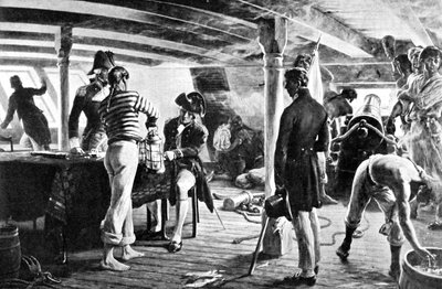 Nelson pečetil své historické poselství v Kodani, 1801 od Unbekannt