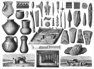 Neolitické starožitnosti, 1901 od Unbekannt