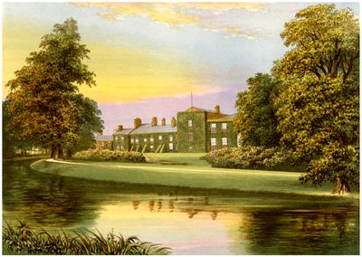 Netherhall, Cumbria, domov rodiny Pocklington-Senhouse, c1880 od Unbekannt