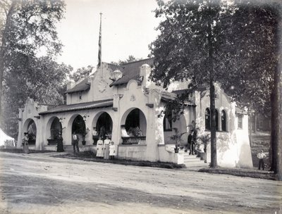 New Mexico State Building na světové výstavě 1904 od Unbekannt