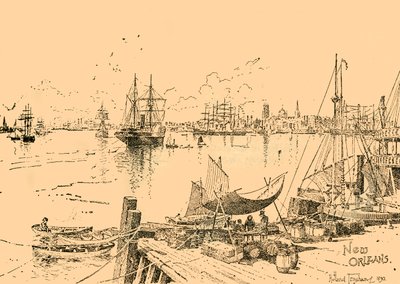 New Orleans, Louisiana, c1890. od Unbekannt