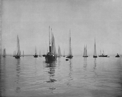 New York Bay, 19. století od Unbekannt