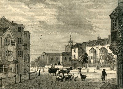 Newington Butts v roce 1820, c1878. od Unbekannt