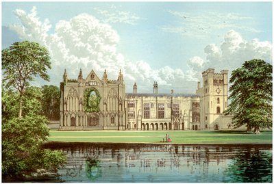 Newstead Abbey, Nottinghamshire, domov rodiny Webb, c1880 od Unbekannt