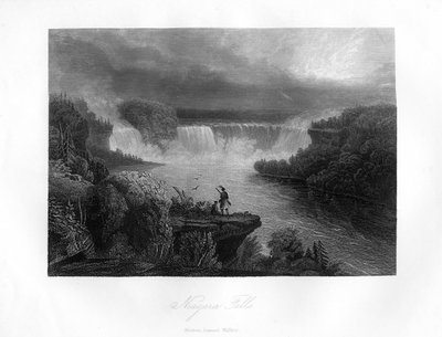 Niagarské vodopády, 1855 od Unbekannt