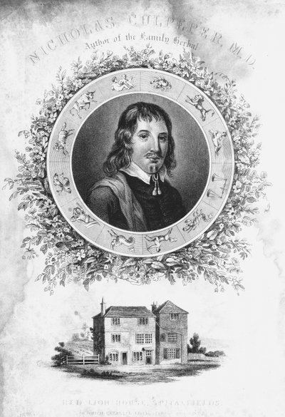 Nicholas Culpepper, c1650 19. století od Unbekannt