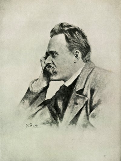 Nietzsche, 1919. od Unbekannt