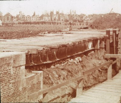 Nieuwpoort, Flandry, Belgie, c1914-c1918 od Unbekannt