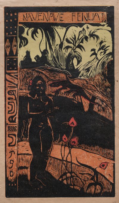 Noa Noa: Nave Nave Fenua Voňavý ostrov, 1893-1894. od Unbekannt