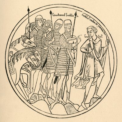 Normanští vojáci, 1908 od Unbekannt