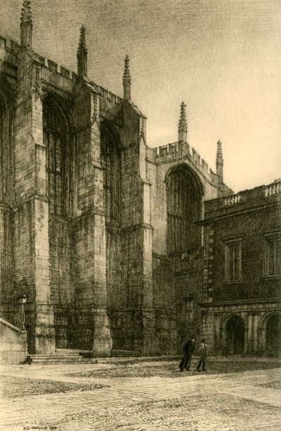Severozápadní úhel školního dvora, 1911. od Unbekannt