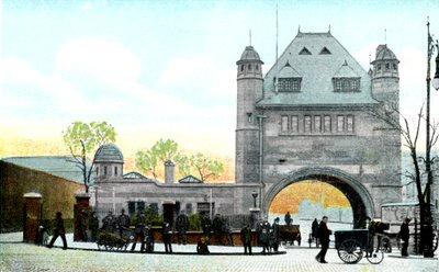 Severní vchod, Blackwall Tunnel, Londýn, 20. století od Unbekannt