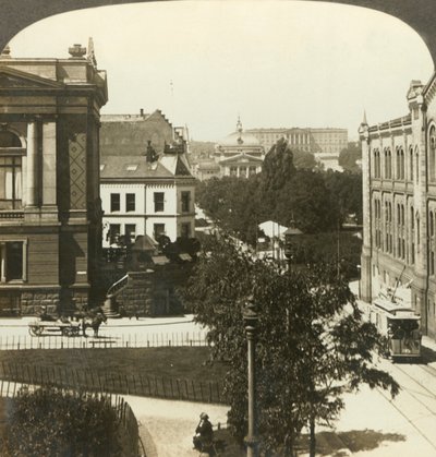 Hlavní město Norska, Christiania, Norsko, c1905. od Unbekannt