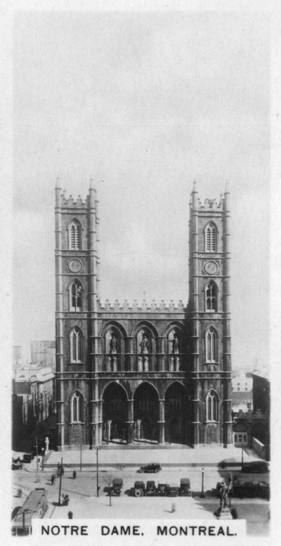 Notre Dame, Montreal, Kanada, 20. léta 20. století od Unbekannt