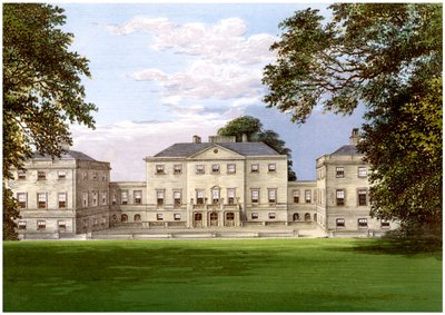 Nuneham Park, Oxfordshire, domov rodiny Harcourt, c1880 od Unbekannt