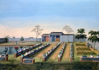 Mateřská zahrada, Čína, c1820-1840 od Unbekannt