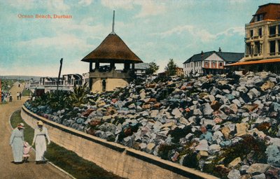 Ocean Beach, Durban, c1914 od Unbekannt