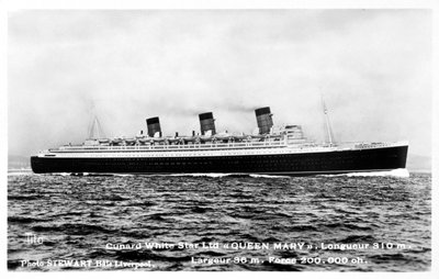 Zaoceánský parník RMS Queen Mary, 20. století od Unbekannt
